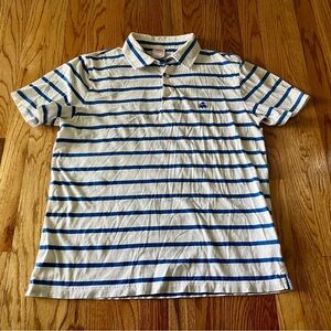Brooks Brothers Classic Blue and White Polo